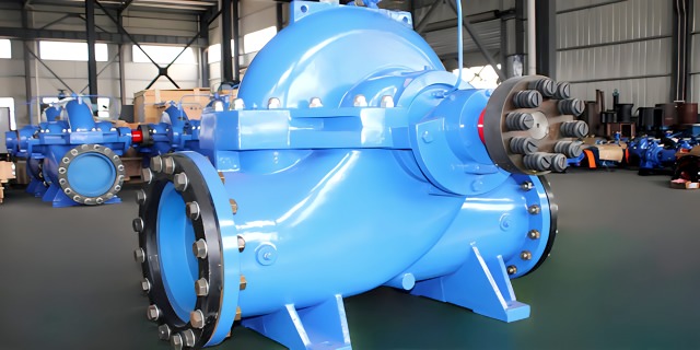 蜗壳式单级双吸中开泵